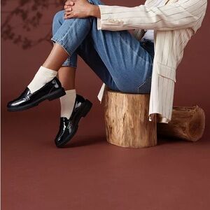 Clark’s Penny Loafer Westlynn Ayla Black Patent
